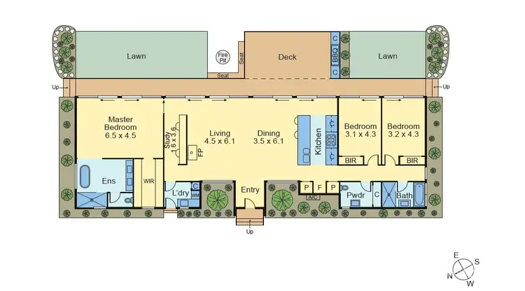 Floorplan of Homely house listing, 1560 Meeniyan - Mirboo Road, Mardan VIC 3953