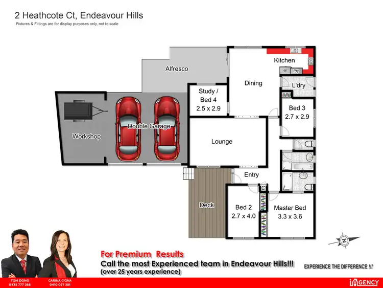 Floorplan of Homely house listing, 2 Heathcote Court, Endeavour Hills VIC 3802