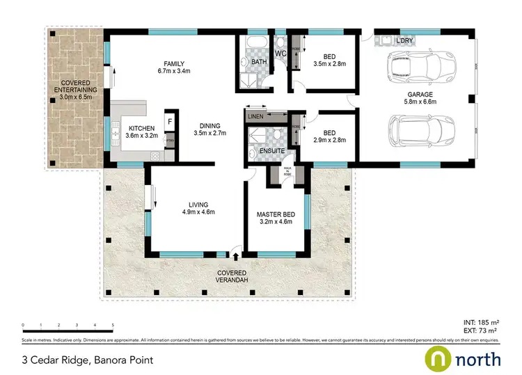 Floorplan of Homely house listing, 3 Cedar Ridge, Banora Point NSW 2486