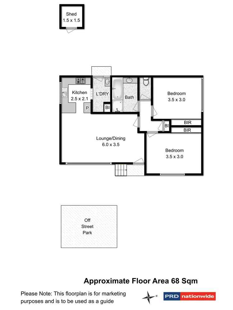 Floorplan of Homely house listing, 3/37 Abbotsfield Road, Claremont TAS 7011