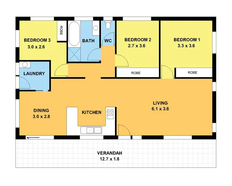 Floorplan of Homely house listing, 16 Windsor Drive, Berry NSW 2535