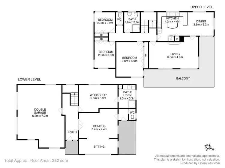 Floorplan of Homely house listing, 109 Wells Parade, Blackmans Bay TAS 7052