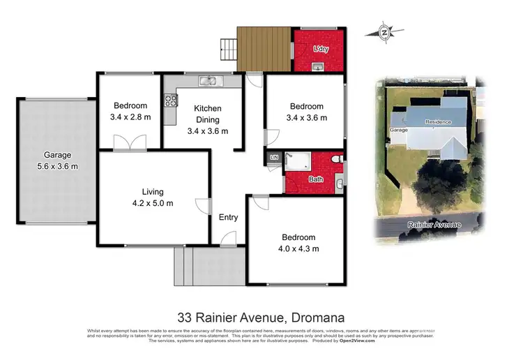Floorplan of Homely house listing, 33 Rainier Avenue, Dromana VIC 3936