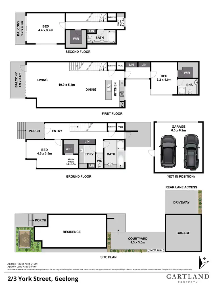 Floorplan of Homely house listing, 2/3 York Street, Geelong VIC 3220