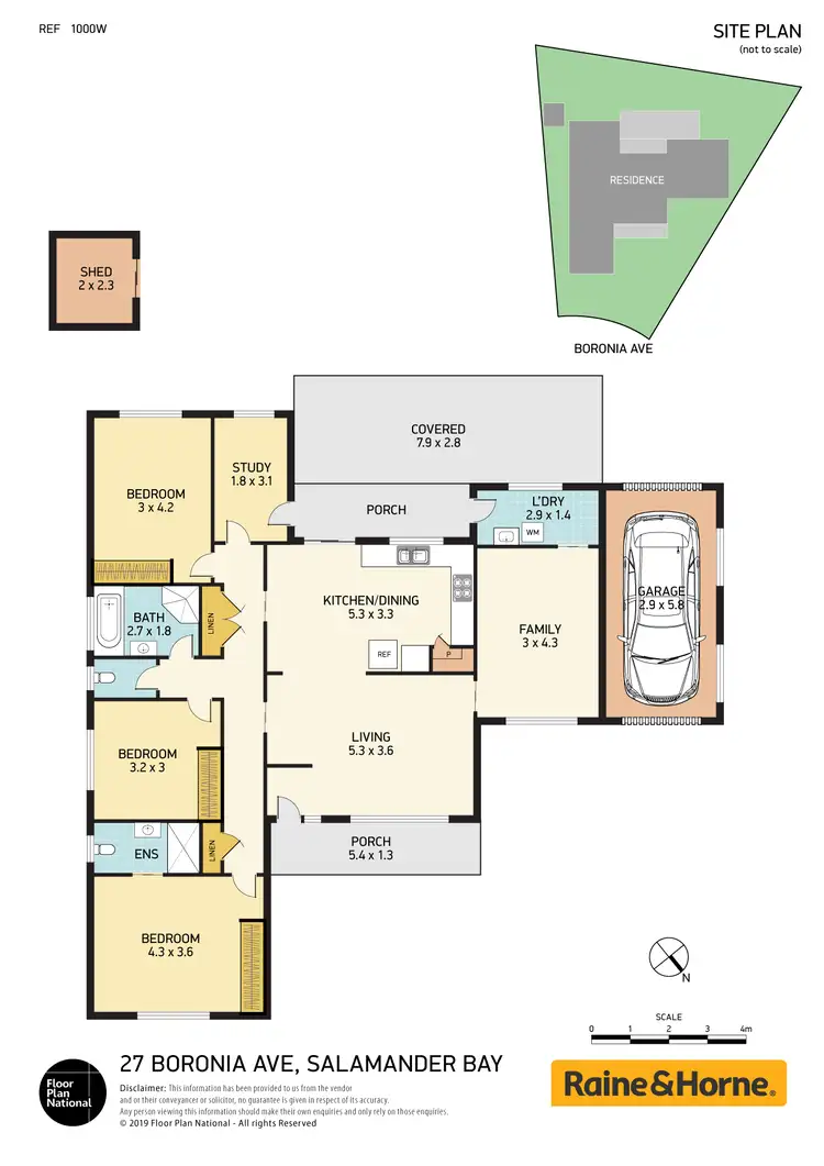 Floorplan of Homely house listing, 27 Boronia Drive, Salamander Bay NSW 2317