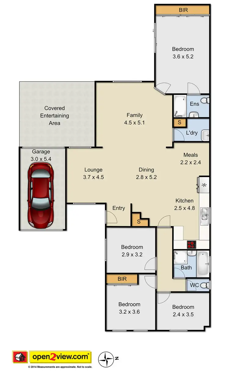 Floorplan of Homely house listing, 24 Adrienne Street, Glendenning NSW 2761