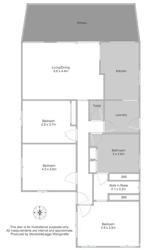 Floorplan of Homely house listing, 24 Crisp Street, Wangaratta VIC 3677