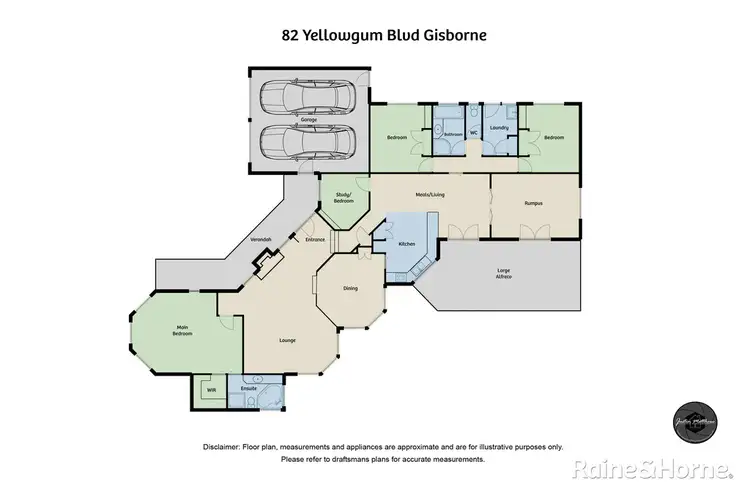 Floorplan of Homely house listing, 82 Yellow Gum Boulevard, Sunbury VIC 3429