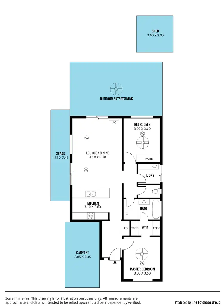 Floorplan of Homely house listing, 9 Baume Circuit, Old Reynella SA 5161