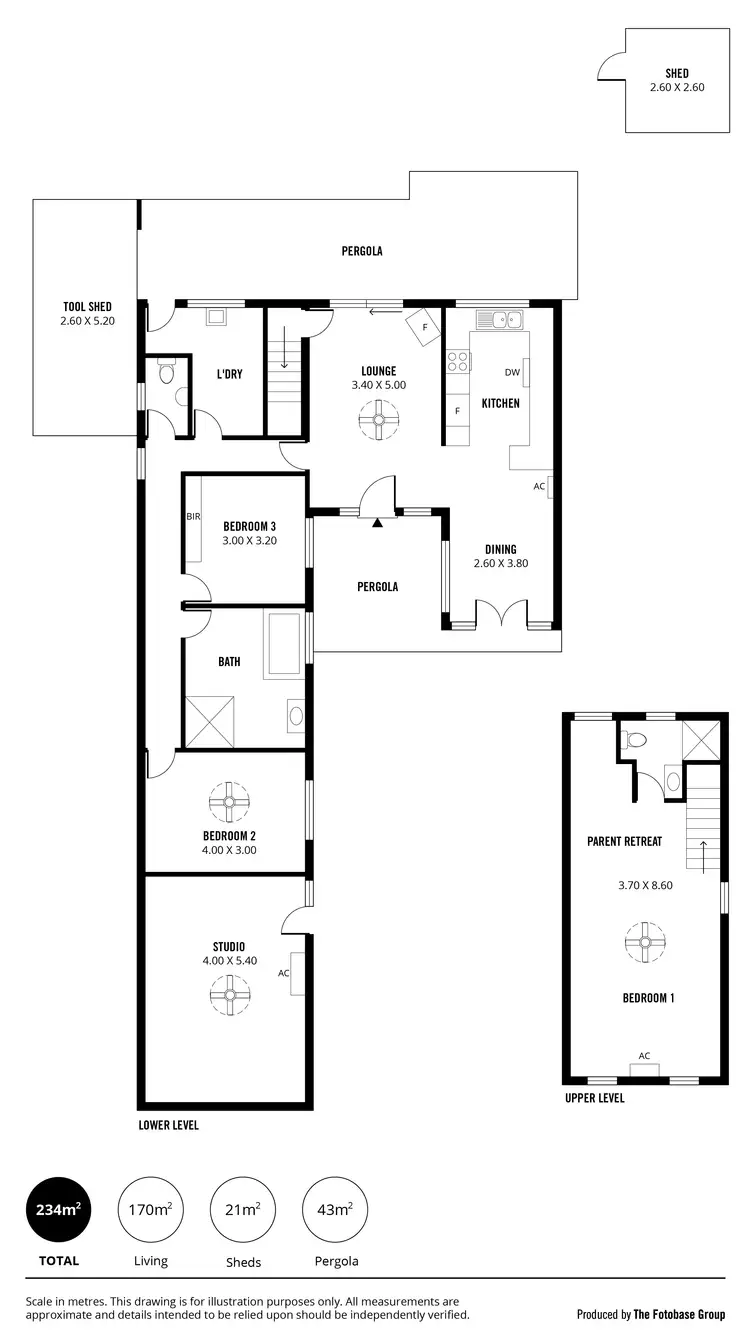 Floorplan of Homely house listing, 5 Mindarie Street, Port Willunga SA 5173