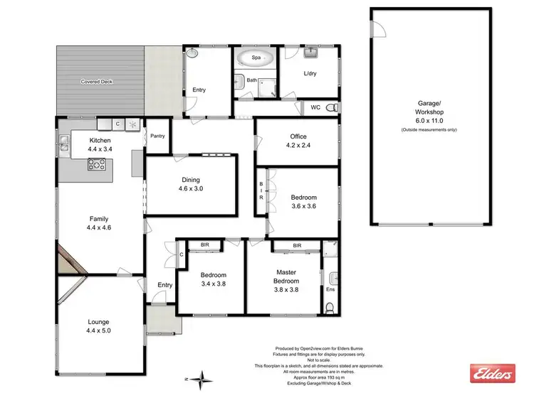 Floorplan of Homely rural property listing, 299 Natone Road, Stowport TAS 7321