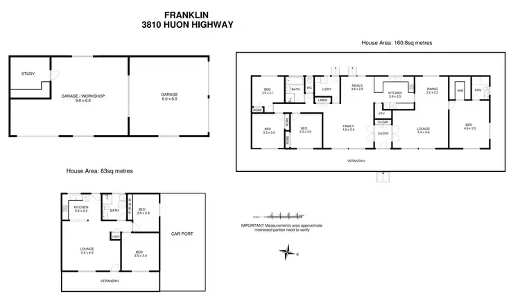 Floorplan of Homely house listing, 3810 Huon Highway, Franklin TAS 7113