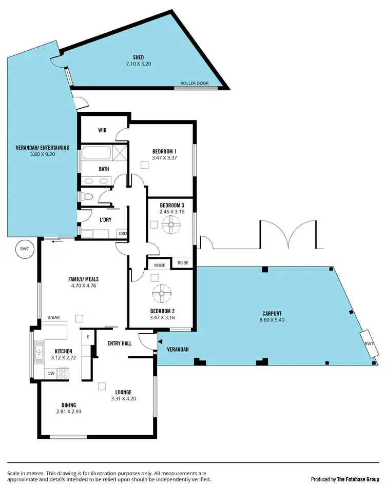 Floorplan of Homely house listing, 38 Adams Road, Sheidow Park SA 5158