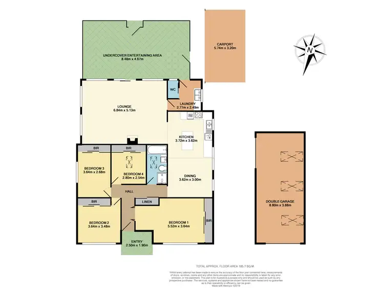 Floorplan of Homely house listing, 37 Rogers Ave, Kanahooka NSW 2530