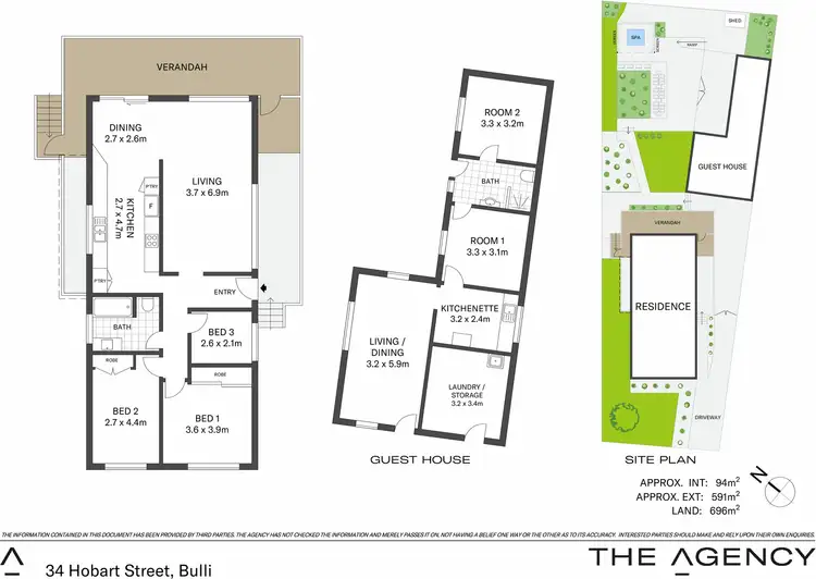Floorplan of Homely house listing, 34 Hobart Street, Bulli NSW 2516