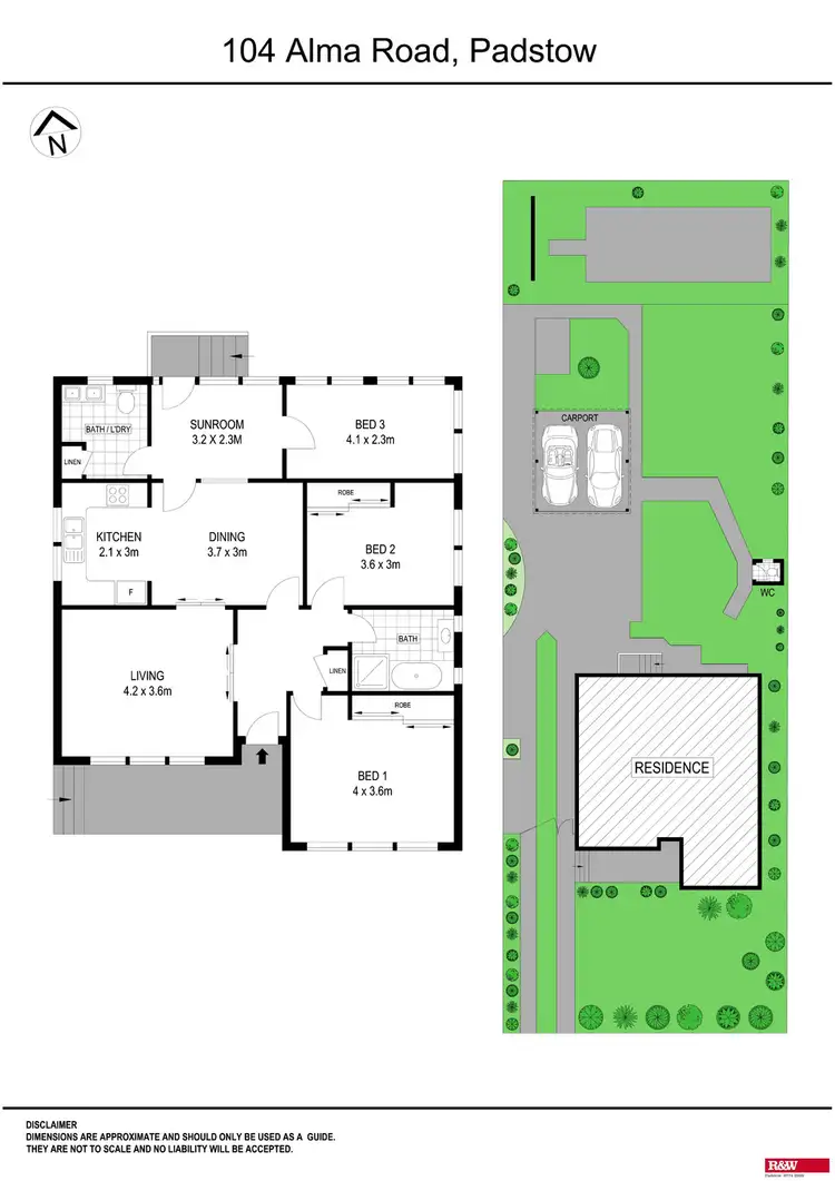 Floorplan of Homely house listing, 104 Alma Road, Padstow NSW 2211