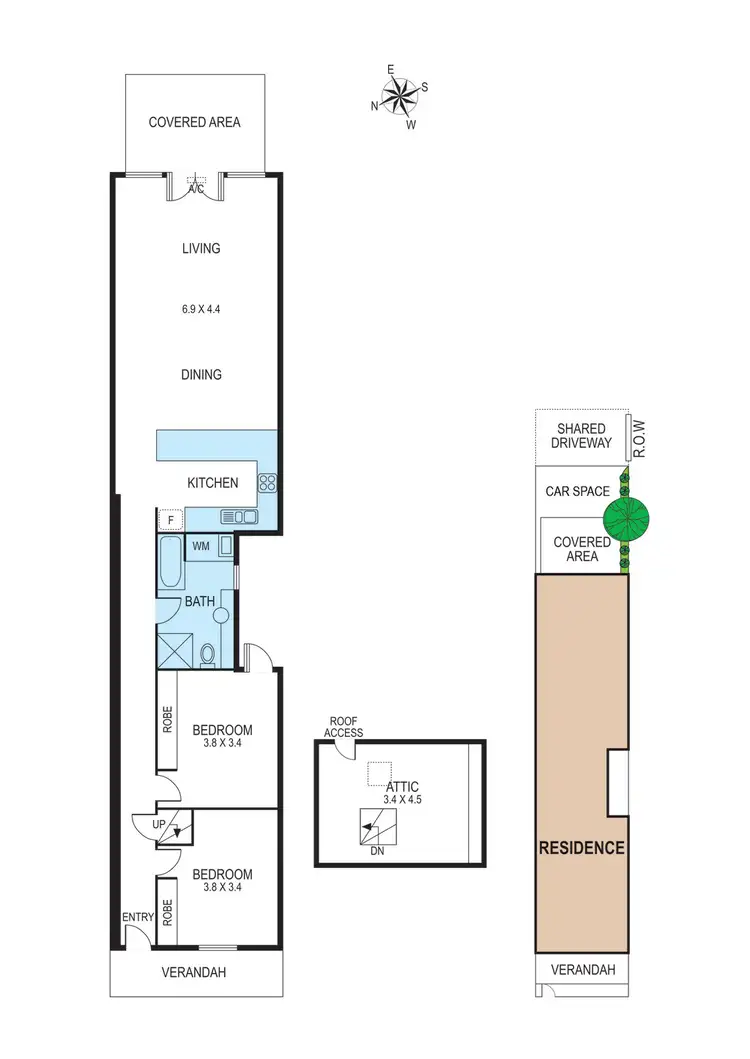 Floorplan of Homely house listing, 194 Hoddle Street, Abbotsford VIC 3067
