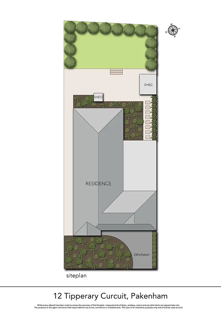 Floorplan of Homely house listing, 12 Tipperary Circuit, Pakenham VIC 3810