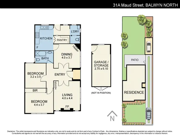 Floorplan of Homely house listing, 31A Maud Street, Balwyn North VIC 3104