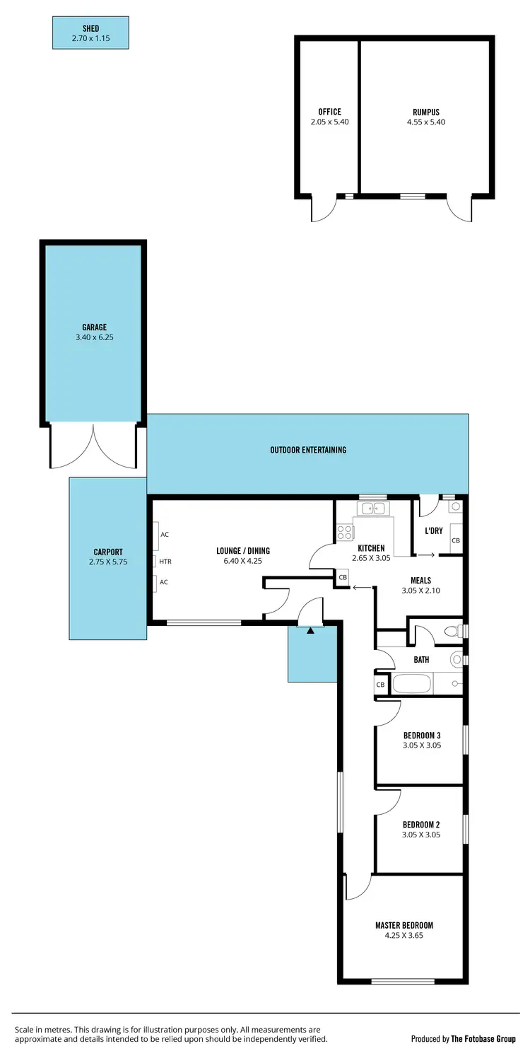 Floorplan of Homely house listing, 21 Deepdene Avenue, Mitchell Park SA 5043