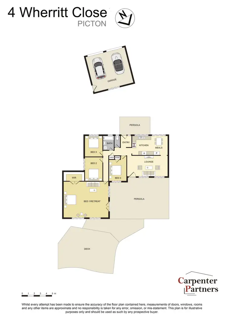 Floorplan of Homely house listing, 4 Wherritt Close, Picton NSW 2571