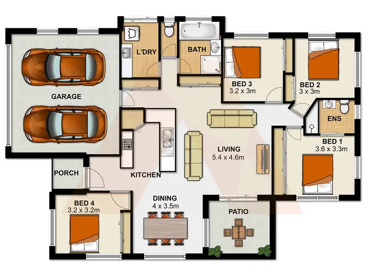 Floorplan of Homely house listing, 28c Spruce Street, Loganlea QLD 4131