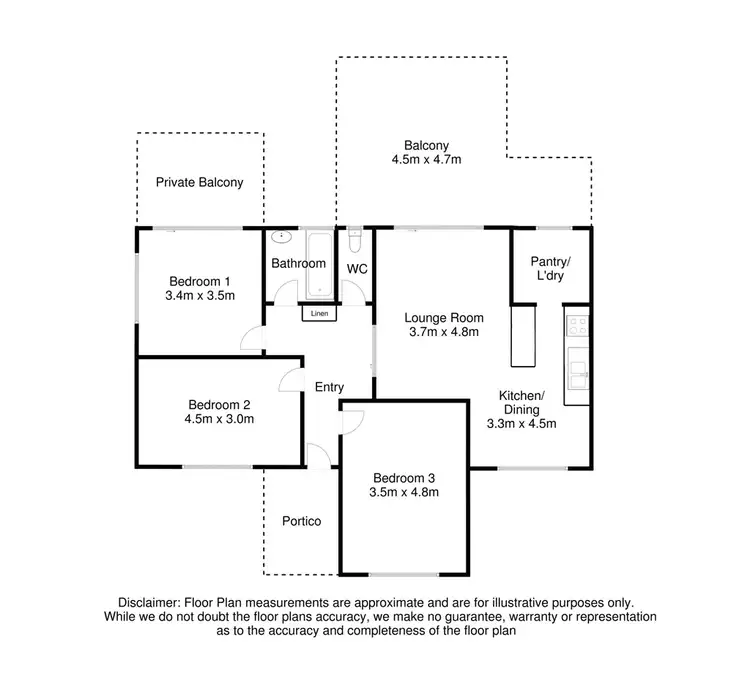 Floorplan of Homely house listing, 5 Sturt Street, Robe SA 5276