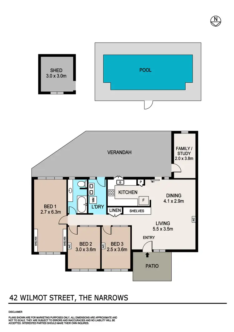 Floorplan of Homely house listing, 42 Wilmot Street, The Narrows NT 820