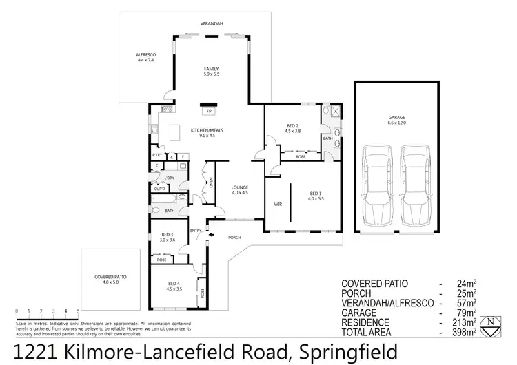 Floorplan of Homely rural property listing, 1221 Kilmore-Lancefield Road, Lancefield VIC 3435
