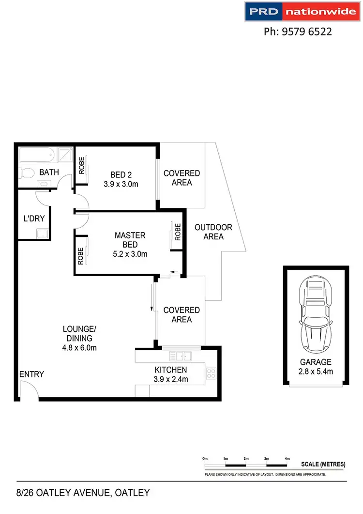 Floorplan of Homely unit listing, 8/26-28 Oatley Avenue, Oatley NSW 2223