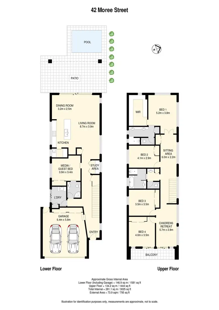 Floorplan of Homely house listing, 42 Moree Street, Kedron QLD 4031