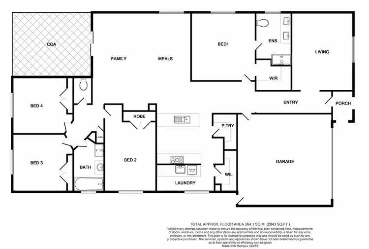Floorplan of Homely house listing, 20 Corinda Street, Clyde North VIC 3978