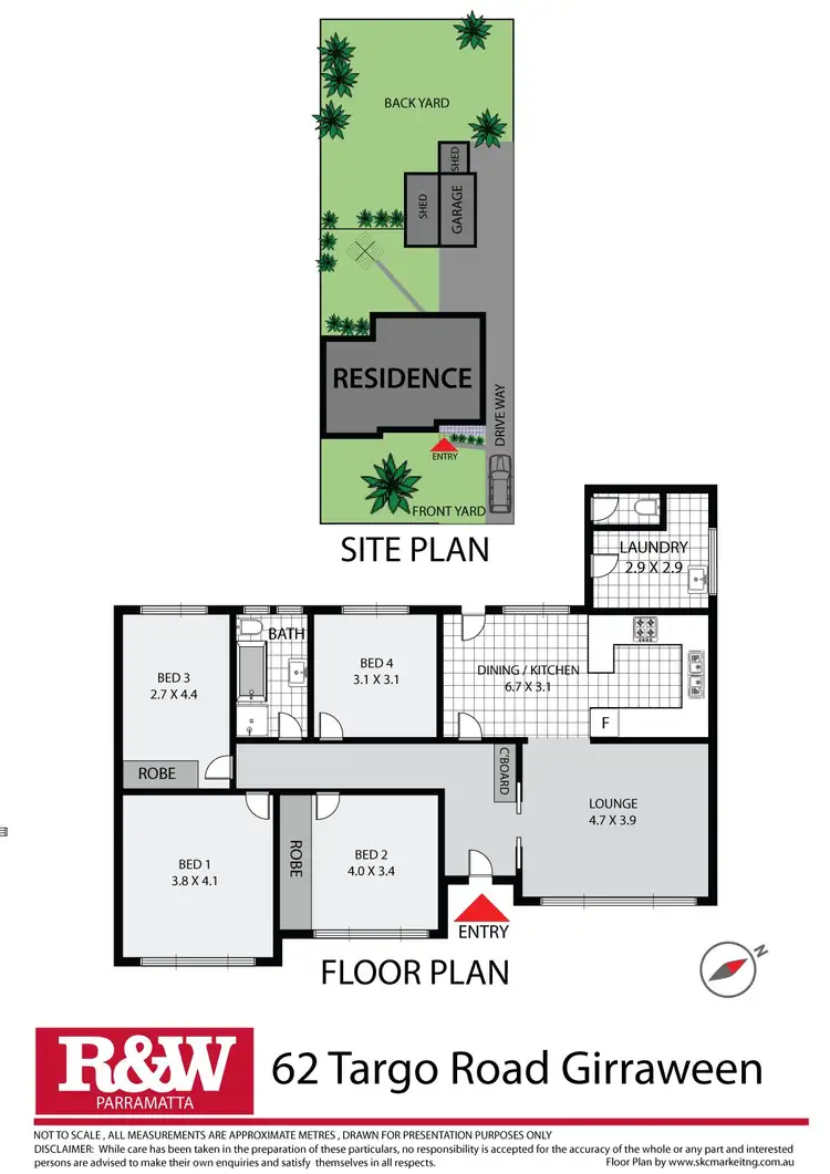Floorplan of Homely house listing, 62 Targo Road, Girraween NSW 2145