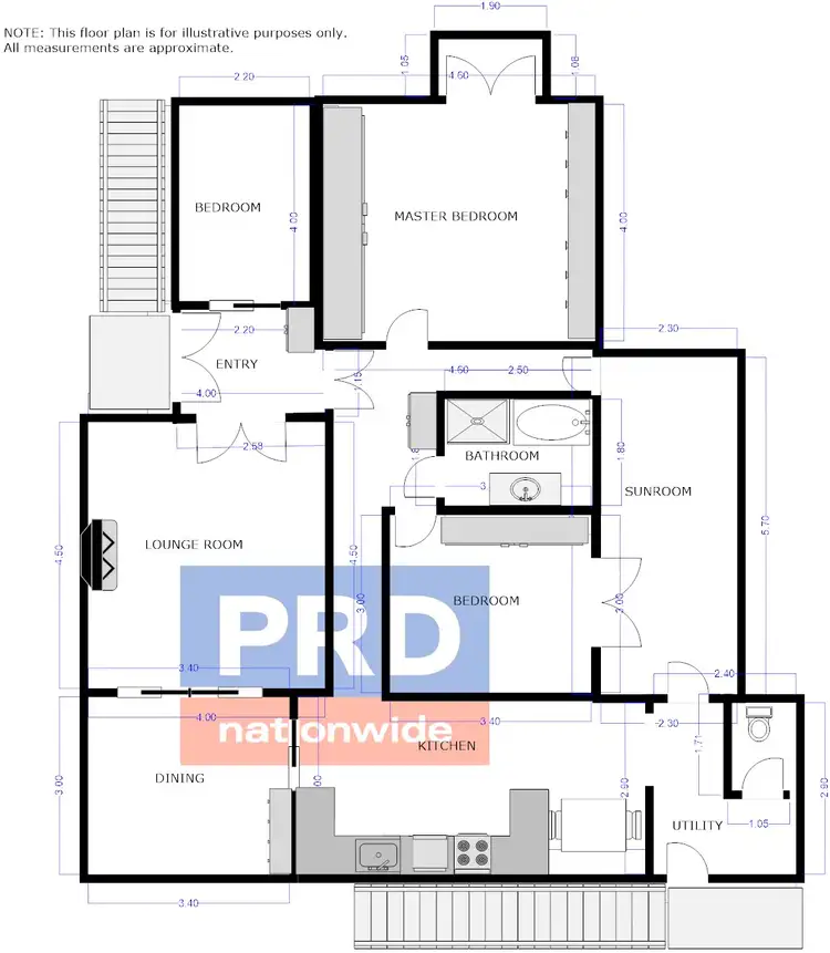 Floorplan of Homely house listing, 24 Kyogle Road, Kyogle NSW 2474