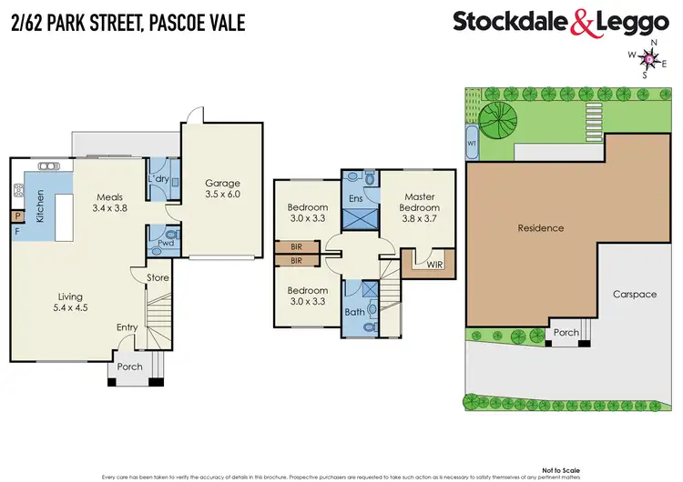 Floorplan of Homely townhouse listing, 2/62 Park Street, Pascoe Vale VIC 3044