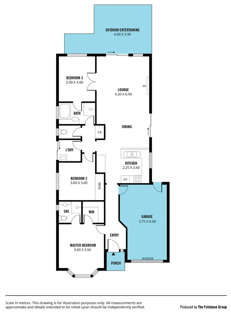 Floorplan of Homely house listing, 6 Cherrybrook Drive, Morphett Vale SA 5162