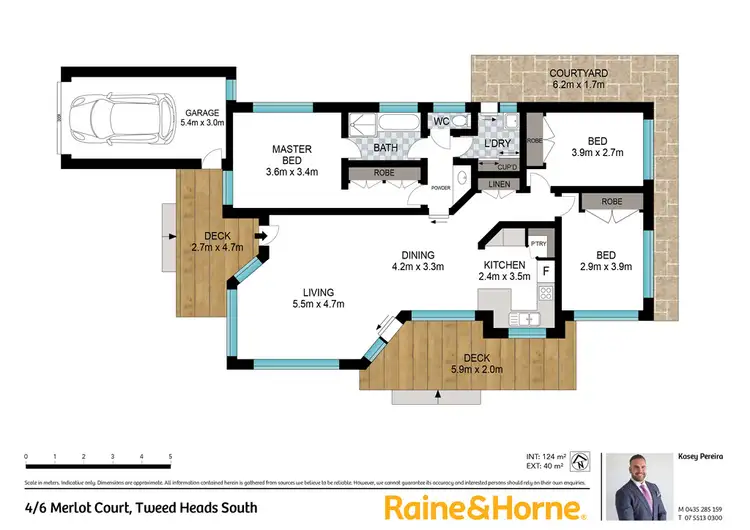 Floorplan of Homely house listing, 4/6 Merlot Court, Tweed Heads South NSW 2486