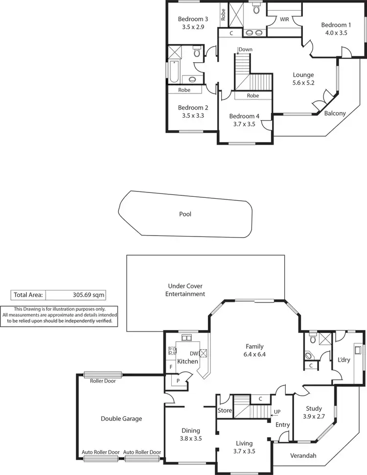 Floorplan of Homely house listing, 19 Balmain Drive, Northgate SA 5085