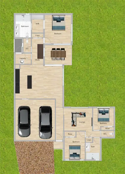 Floorplan of Homely house listing, 23 Dune Parade, Bushland Beach QLD 4818