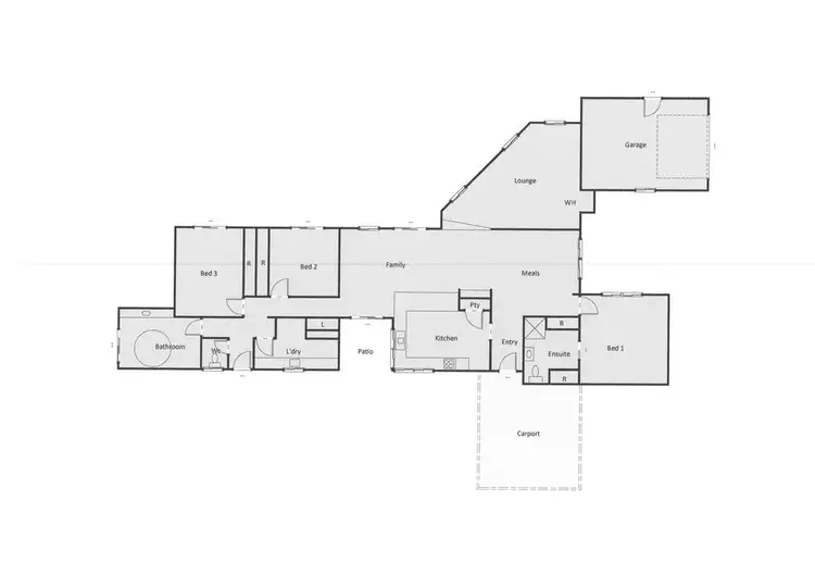Floorplan of Homely house listing, 91 Port Fairy Road, Ararat VIC 3377