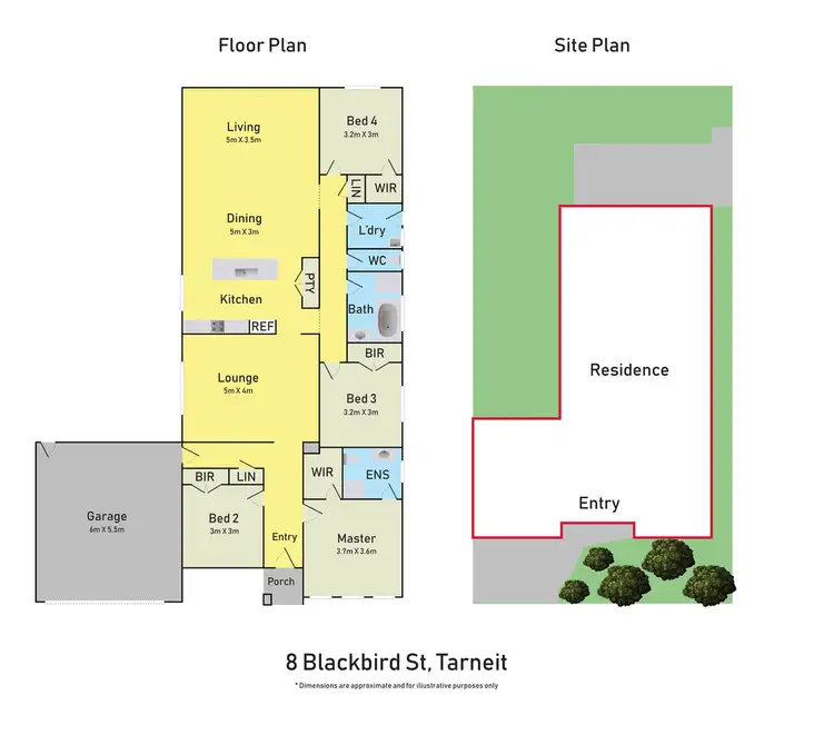 Floorplan of Homely house listing, 8 Blackbird Street, Tarneit VIC 3029