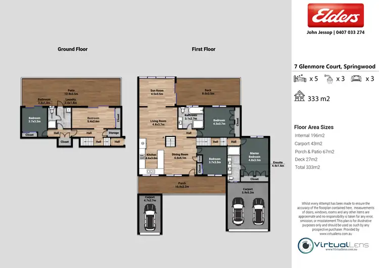 Floorplan of Homely house listing, 7 Glenmore Court, Springwood QLD 4127
