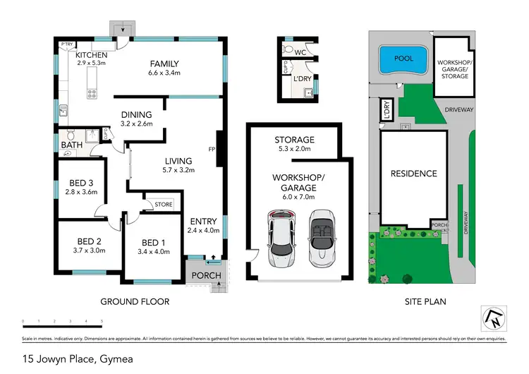 Floorplan of Homely house listing, 15 Jowyn Place, Gymea NSW 2227