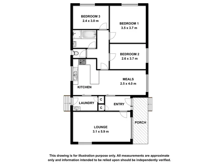 Floorplan of Homely house listing, 82 Cedar Avenue, Naracoorte SA 5271