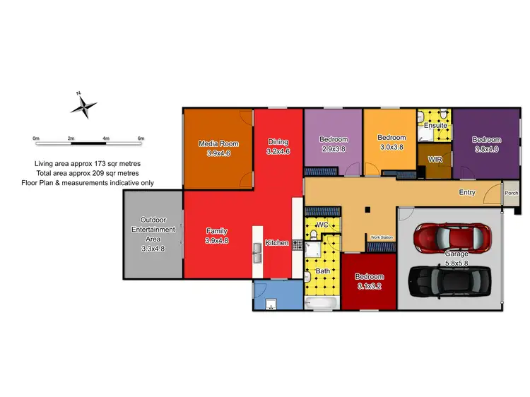 Floorplan of Homely house listing, 11 Trainor Court, Orange NSW 2800