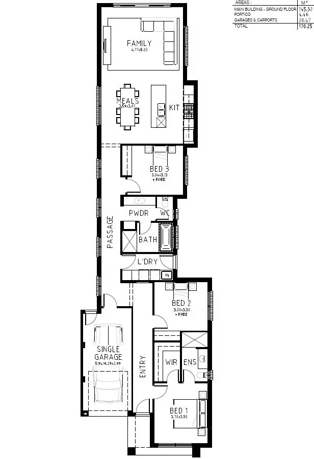 Floorplan of Homely house listing, 18 Grantley Avenue, Daw Park SA 5041