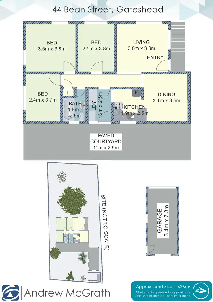 Floorplan of Homely house listing, 44 Bean Street, Gateshead NSW 2290