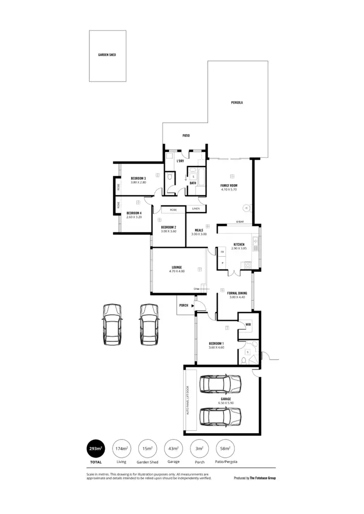 Floorplan of Homely house listing, 110 Barracks Road, Hope Valley SA 5090