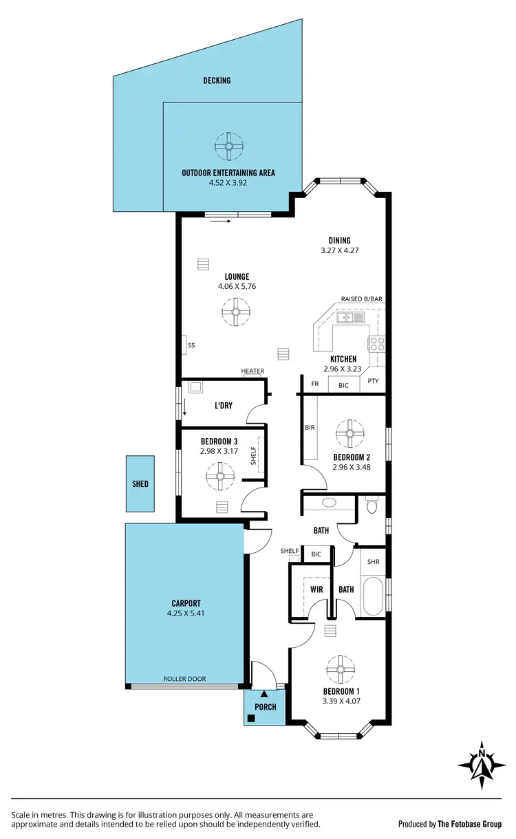Floorplan of Homely house listing, 5 Sandford Place, Sheidow Park SA 5158