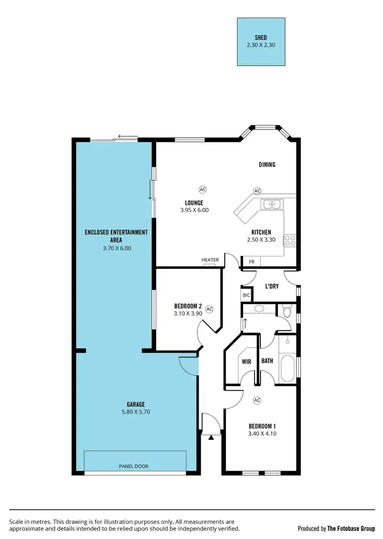 Floorplan of Homely house listing, 13 Gabriella Victoria Avenue, Woodcroft SA 5162